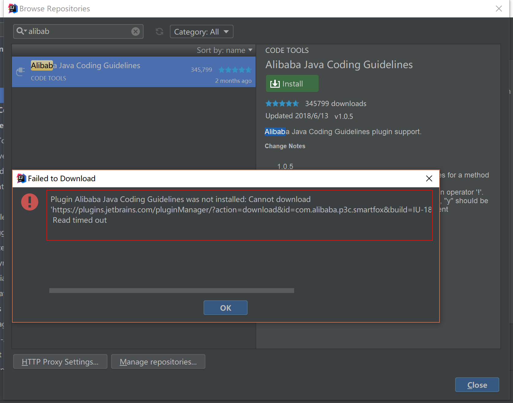 Idea plugin read timed out evansun home